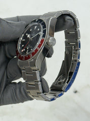 2024 Tudor Black Bay GMT Pepsi Black Dial Stainless Steel Men's Watch 79830RB