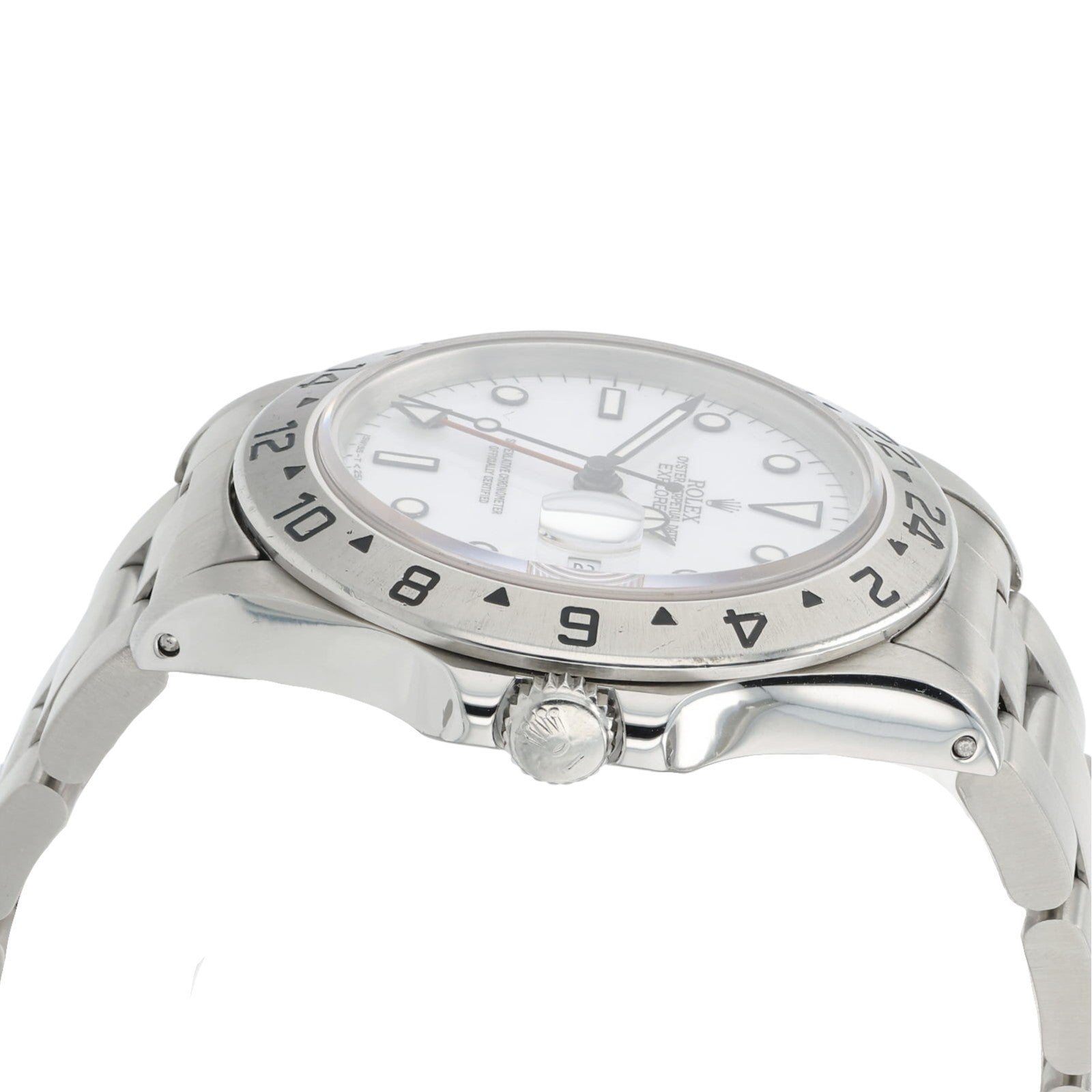 Rolex Explorer II White Polar Dial Steel 40mm Automatic Mens Watch 16570