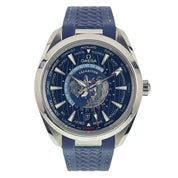 Omega Seamaster Aqua Terra Worldtimer Steel Blue Dial Auto 220.12.43.22.03.001