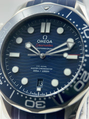 Omega Seamaster Diver 300m Automatic Blue Dial Ref - 210.32.42.20.03.001 B&Ps