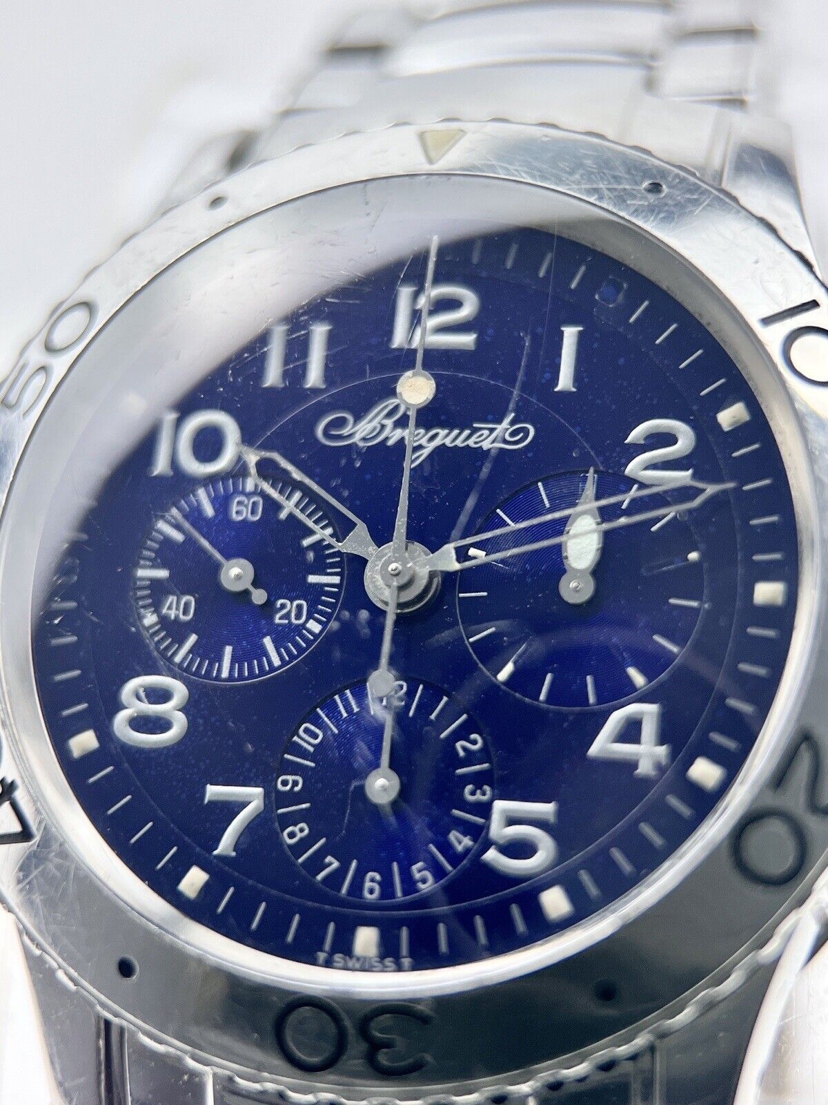 Breguet Type XX Blue Dial Men's Watch - 3907 Automatic Movement - Fully Serviced