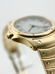 Carrier Santos Ronde 18k Yellow Gold 33mm Automatic Unisex Watch W20028G1