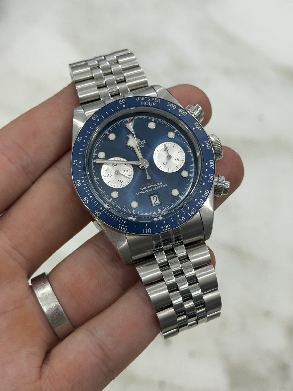 2024 Tudor Black Bay Stainless Steel Blue Dial 41mm Automatic Mens Watch 79360