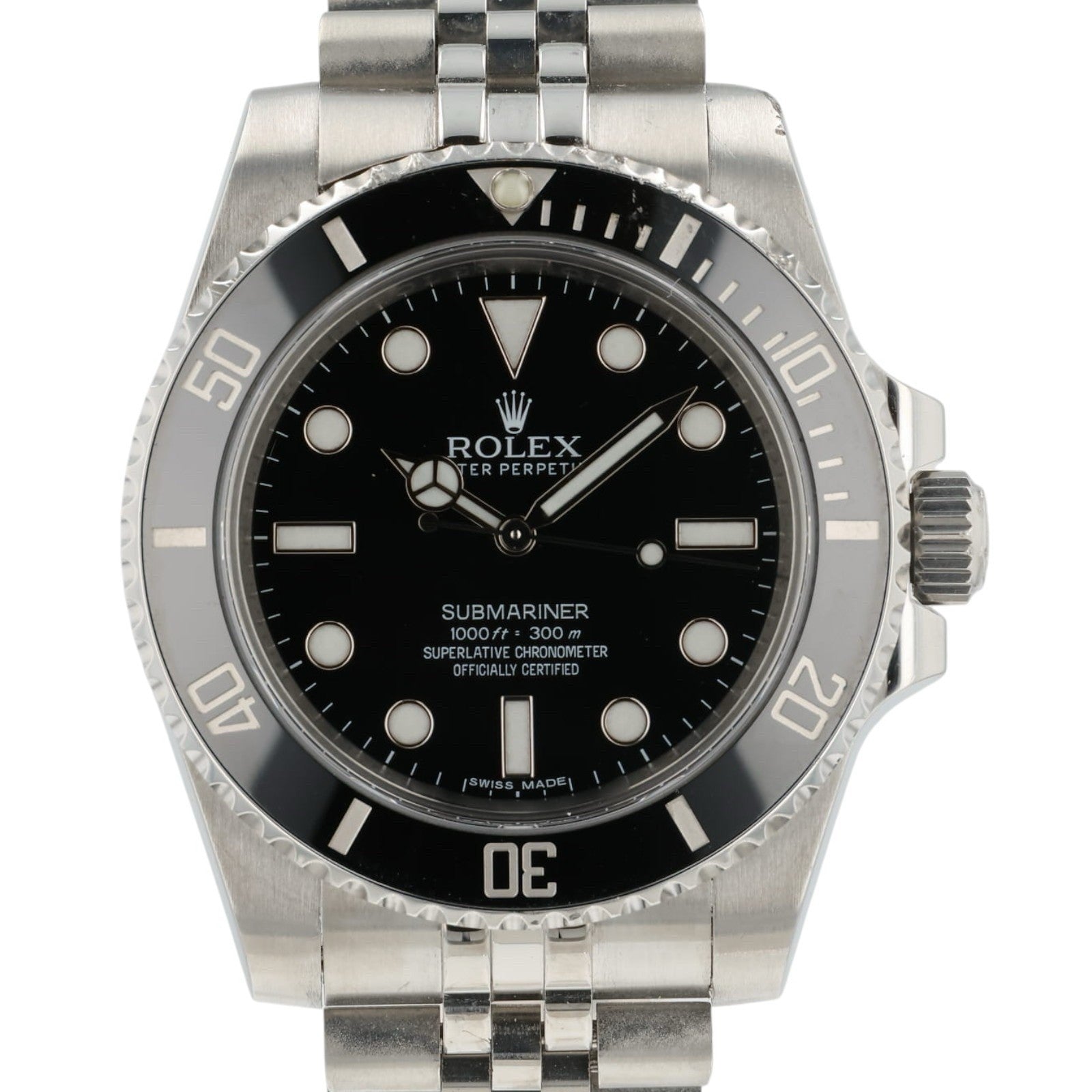 Rolex Submariner Black Dial Stainless Steel 40mm Automatic Men’s Watch 114060