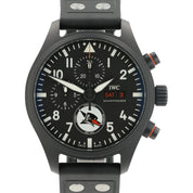 IWC Pilot Chronograph “Tophatters” Black Dial Ceramic 44mm Automatic IW389108