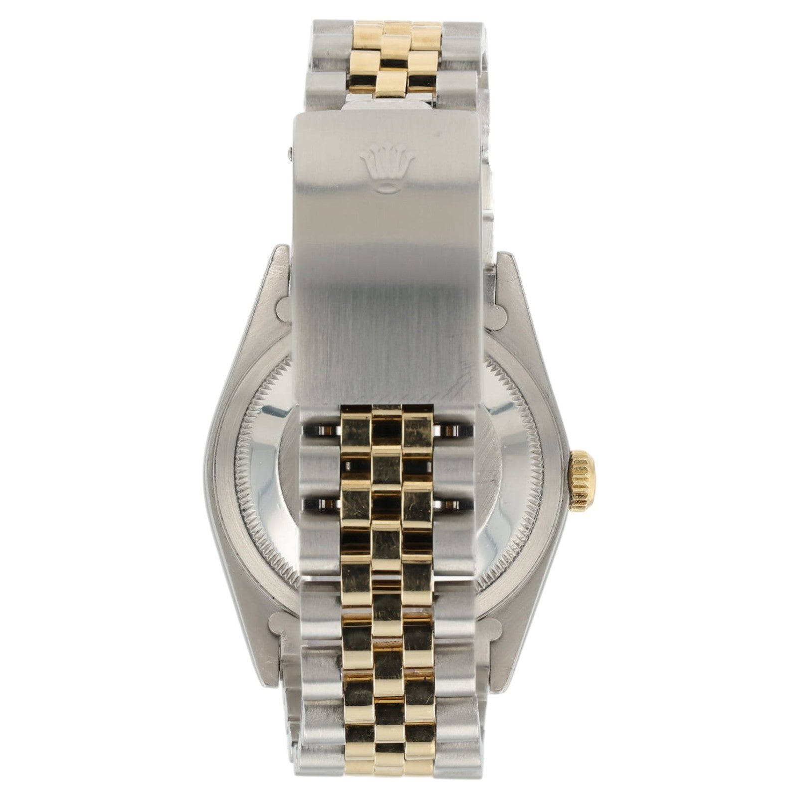 Rolex Datejust Champagne Dial 18K Yellow Gold and Steel 36mm Automatic 16233