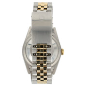 Rolex Datejust Champagne Dial 18K Yellow Gold and Steel 36mm Automatic 16233