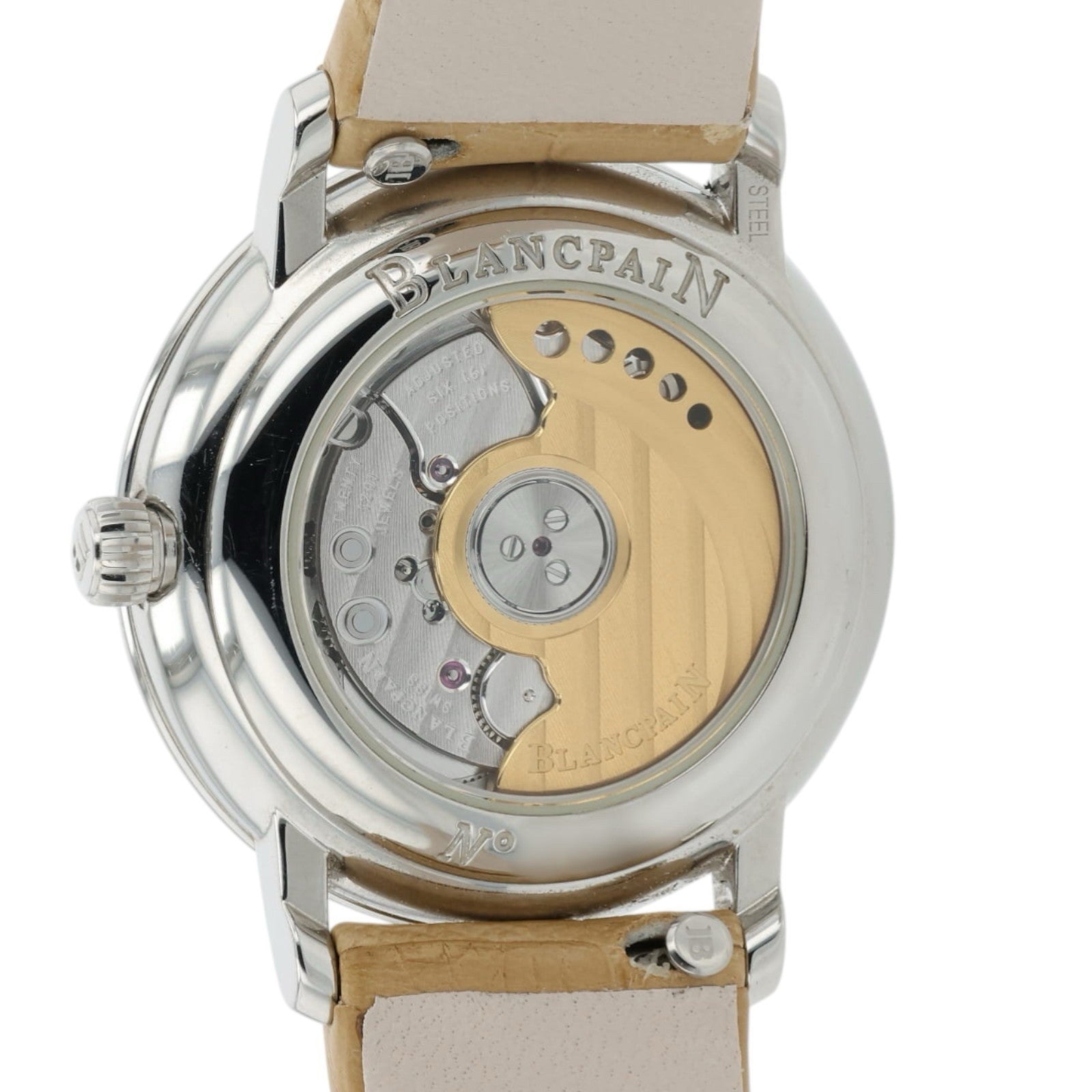 Blancpain Villeret Ultra Slim White Dial Steel  29mm Automatic Womens Watch 6104