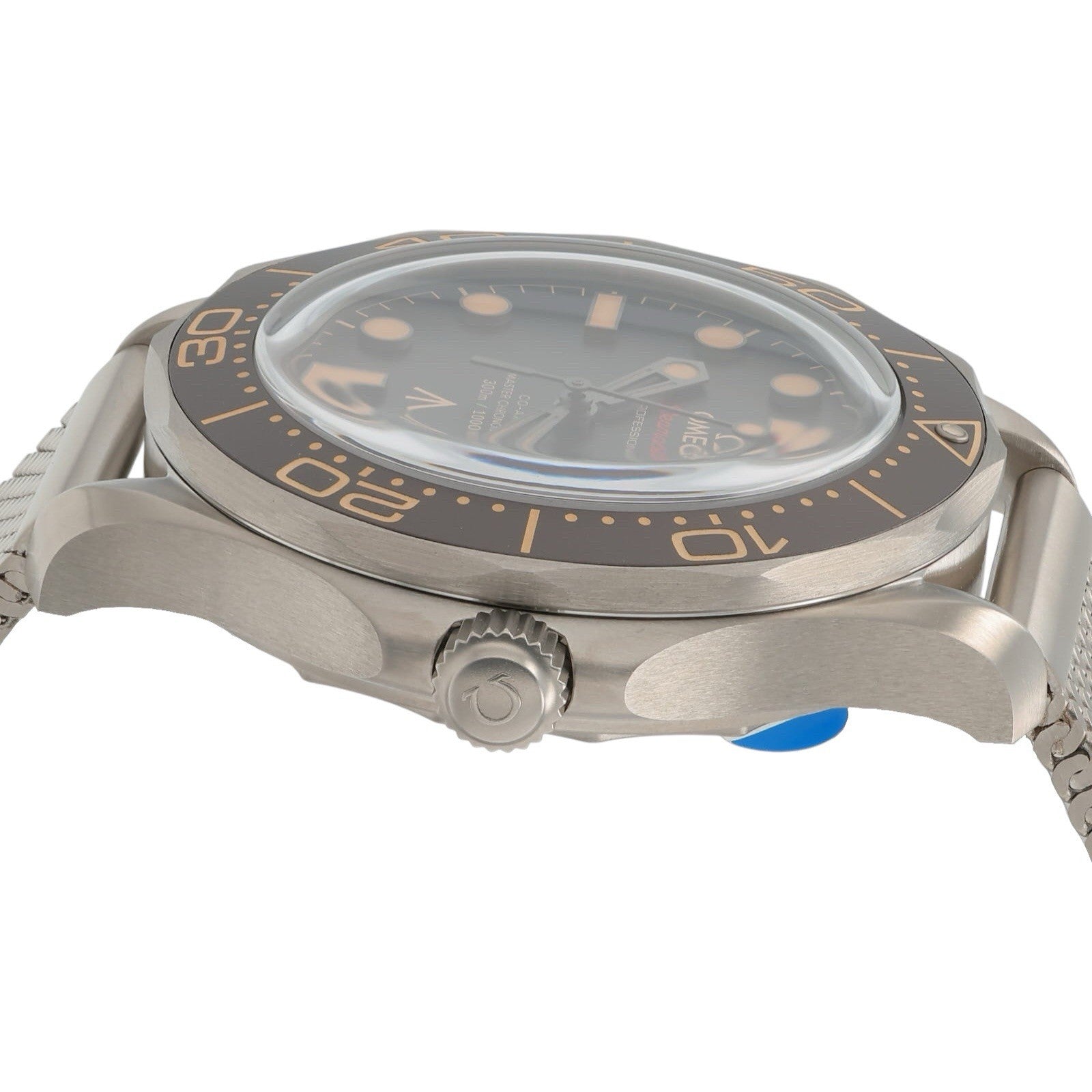 NEW 2025 Omega Seamaster NTTD Titanium Brown Dial 42mm Mens 210.90.42.20.01.001