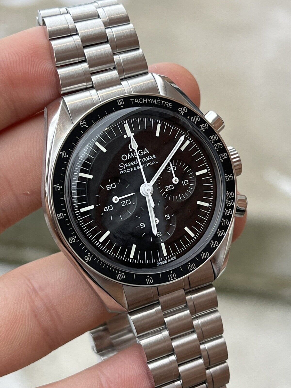 NEW 2025 Omega Speedmaster Professional Hesalite Watch 310.30.42.50.01.001