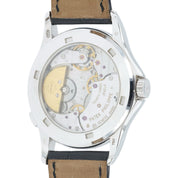 Patek Philippe World Time Silver Dial 18k White Gold 37mm Automatic Men’s 5110G