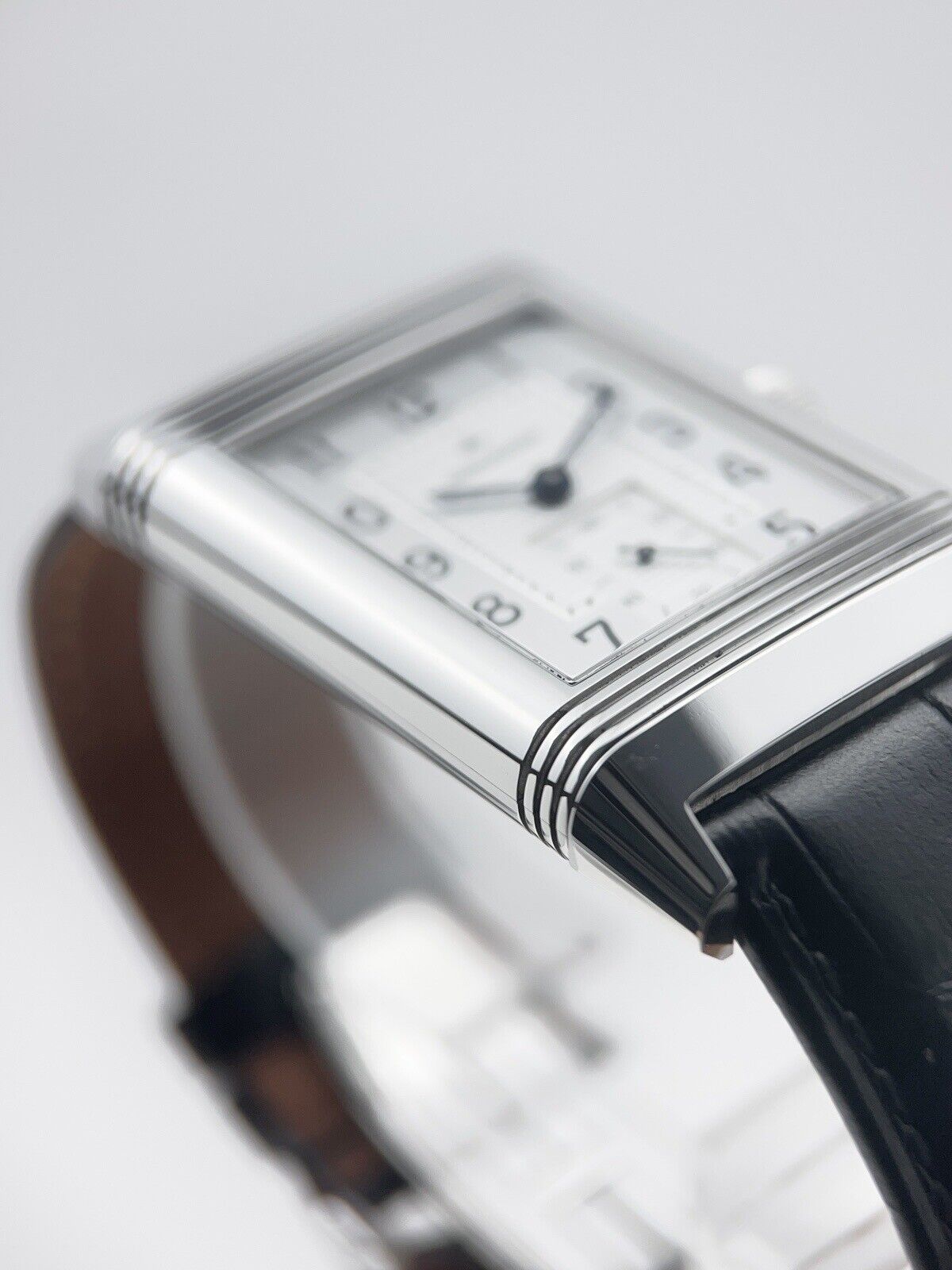 Jaeger-LeCoultre Reverso Silver Unisex Adult Watch Ref 273.8.04 30 x 48mm B&P