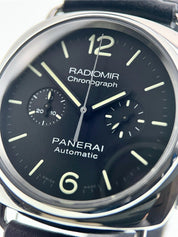 Panerai Radiomir Stainless Steel Black Dial 42mm Automatic Men’s Watch PAM00369