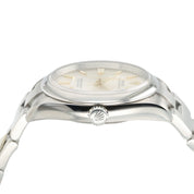 Rolex Oyster Perpetual Domino's Silver Dial Steel 36mm Auto Men’s 126000