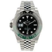 Rolex Sprite GMT Black Dial Stainless Steel 40mm Automatic Mens Watch 125720VTNR