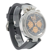 NEW 2025 Bovet Sportster Saguaro Steel Black Dial 46mm Auto Men's Watch SP0483