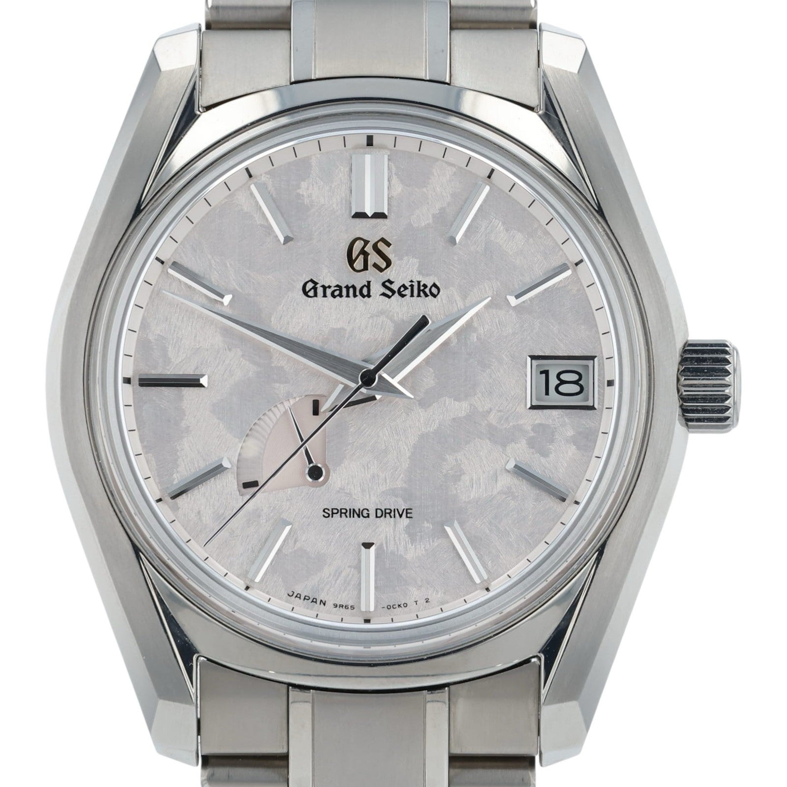 Grand Seiko Heritage Collection “Shunbun” Pink Dial Titanium 40mm Mens SBGA413