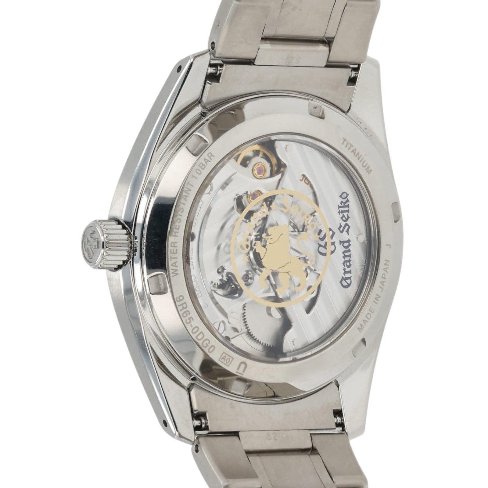 Grand Seiko Taisetsu Winter Gray Dial Titanium 40mm Automatic Mens Watch SBGA415