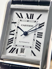 Cartier Tank Solo XL Stainless Steel 31mm Automatic Men’s Watch W5200027