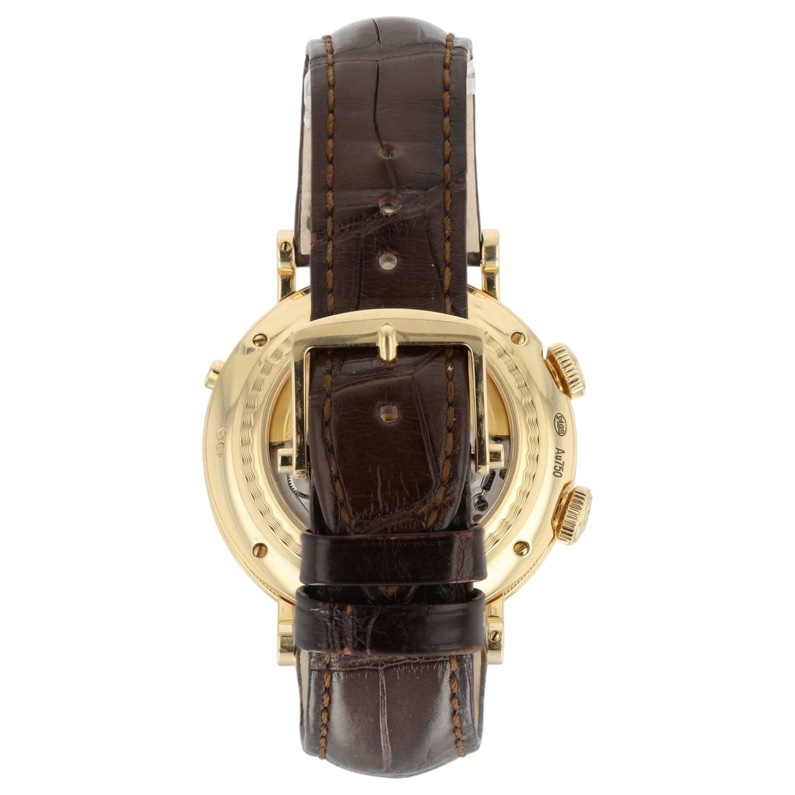 Breguet Classique Alarm Silver Dial 18k Yellow Gold 39mm Automatic Mens 5707BA