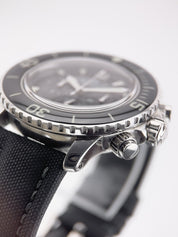 Blancpain Fifty Fathoms Steel Black Dial 45mm Automatic Mens 5085F-1130-52a