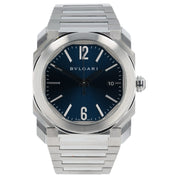 Bulgari Octo Blue Dial Stainless Steel 38mm Automatic Men’s Watch BGO 38 S