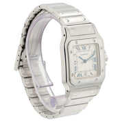 Cartier Santos Galbee Silver Dial Stainless Steel 29x41mm Quartz Unisex 1564