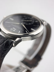 A. Lange & Sohne Langematik 18k White Gold  Black Dial 37mm Automatic 301.027