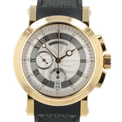 Breguet Marine Silver Dial 18k Rose Gold 42mm Automatic Men’s Watch 5827BR