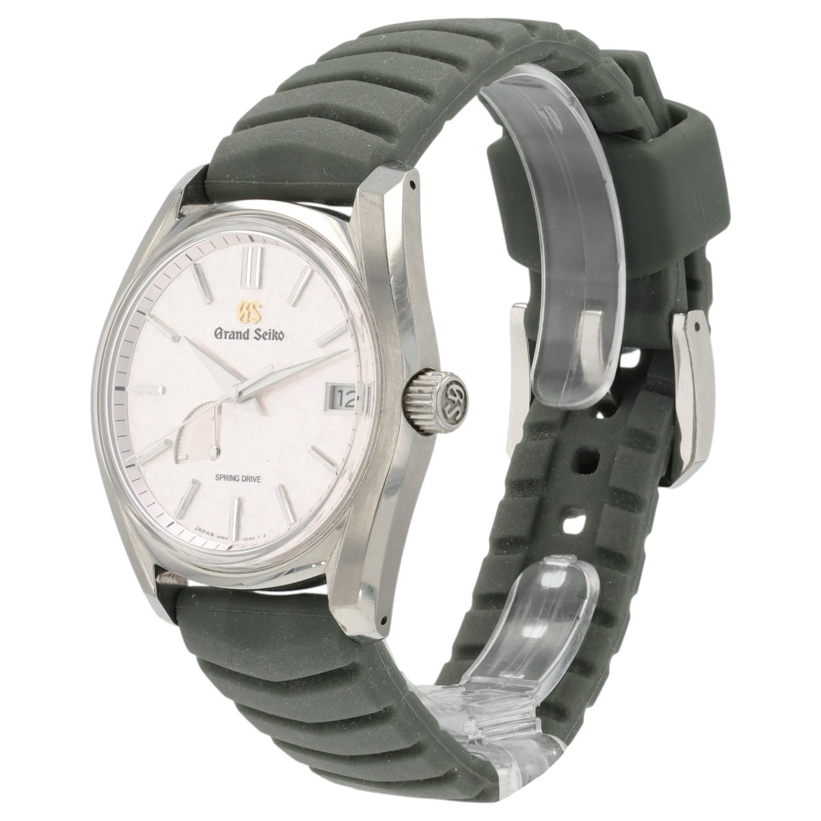 Grand Seiko Heritage Pink Dial Titanium 40mm Automatic Mens Watch SBGA443