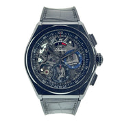 Zenith Defy El Primero Ceramic Skeleton Dial 45mm Automatic Mens 49.9000.9004