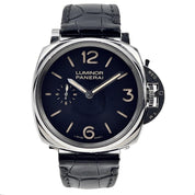 Panerai Luminor Due Black Dial Manual Wind PAM00676 42mm Stainless Steel Watch