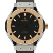 Hublot Classic Fusion Black Dial Steel and Gold 38mm Automatic 565.NO.118.RX