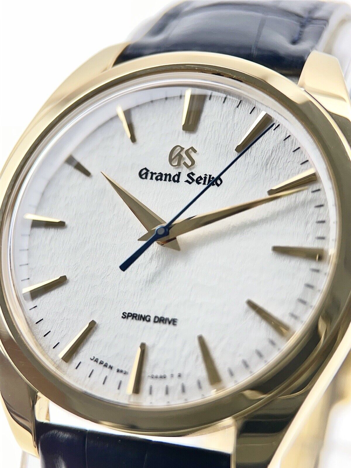 Grand Seiko Elegance Collection 18k Yellow Gold Manual Wind Mens Watch SBGY002