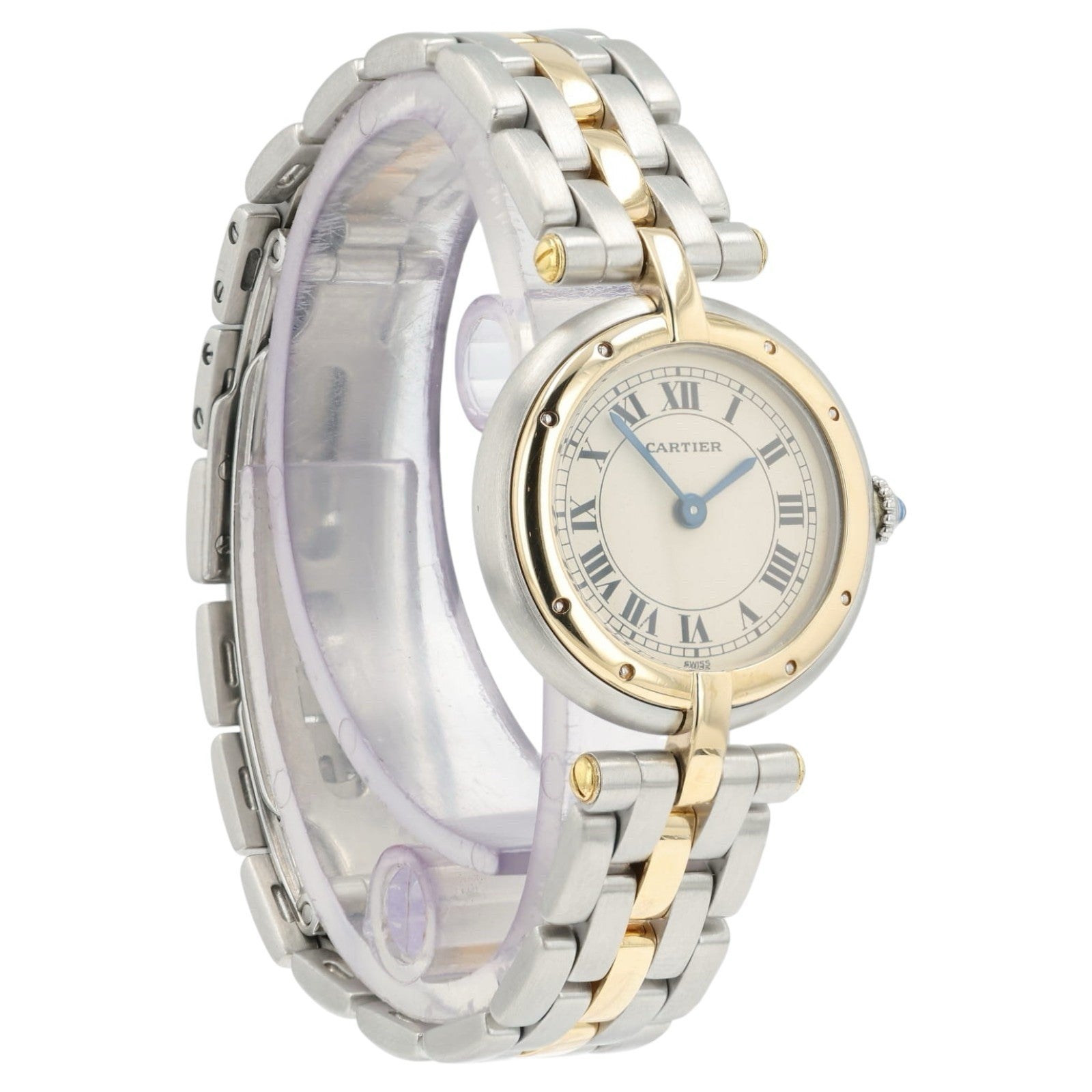 Cartier Panthere Vendome Silver Dial 18k Yellow Gold & Steel 24mm Quartz 1057920