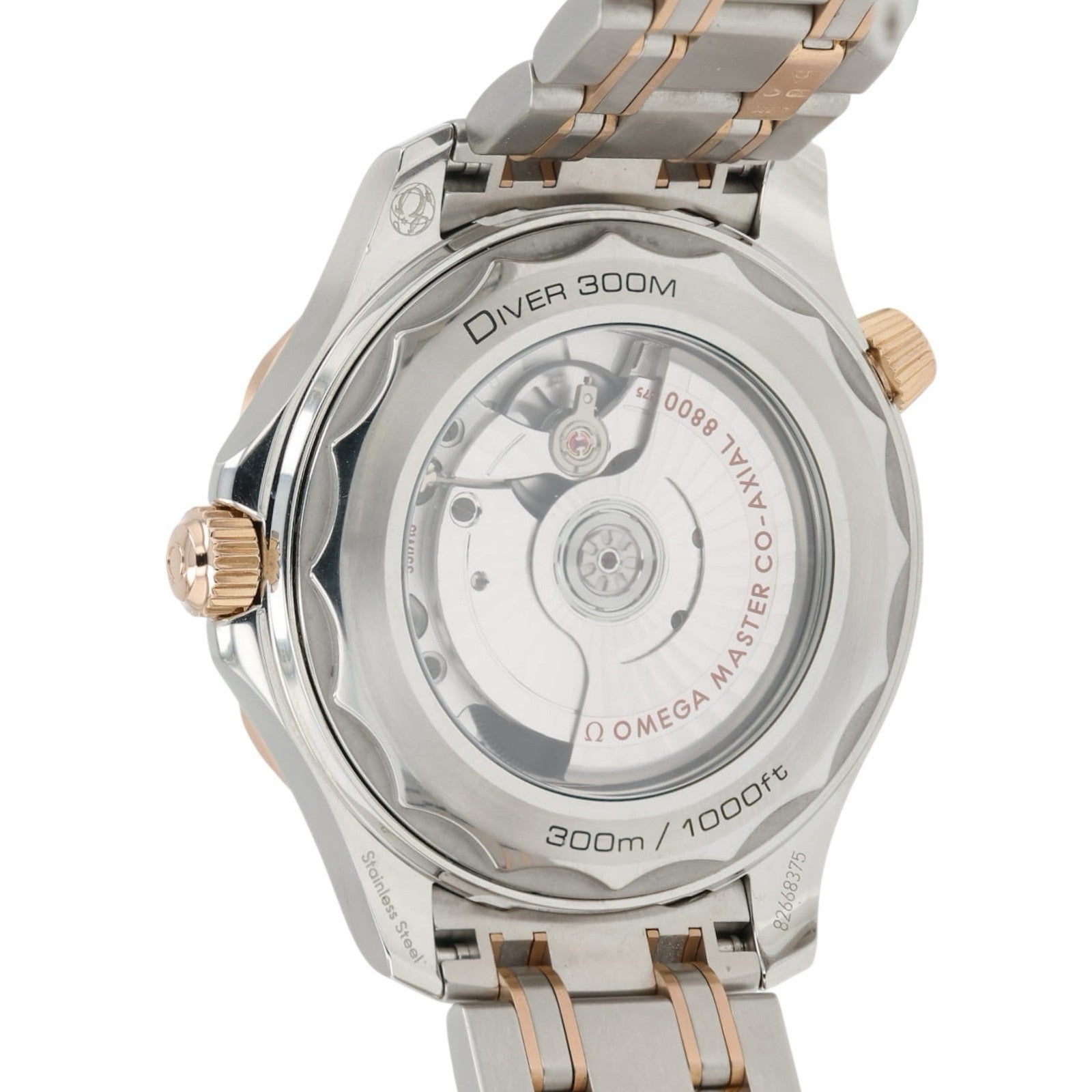 Omega Seamster Black Dial Steel And Rose Gold 42mm Automatic 210.20.42.20.01.001