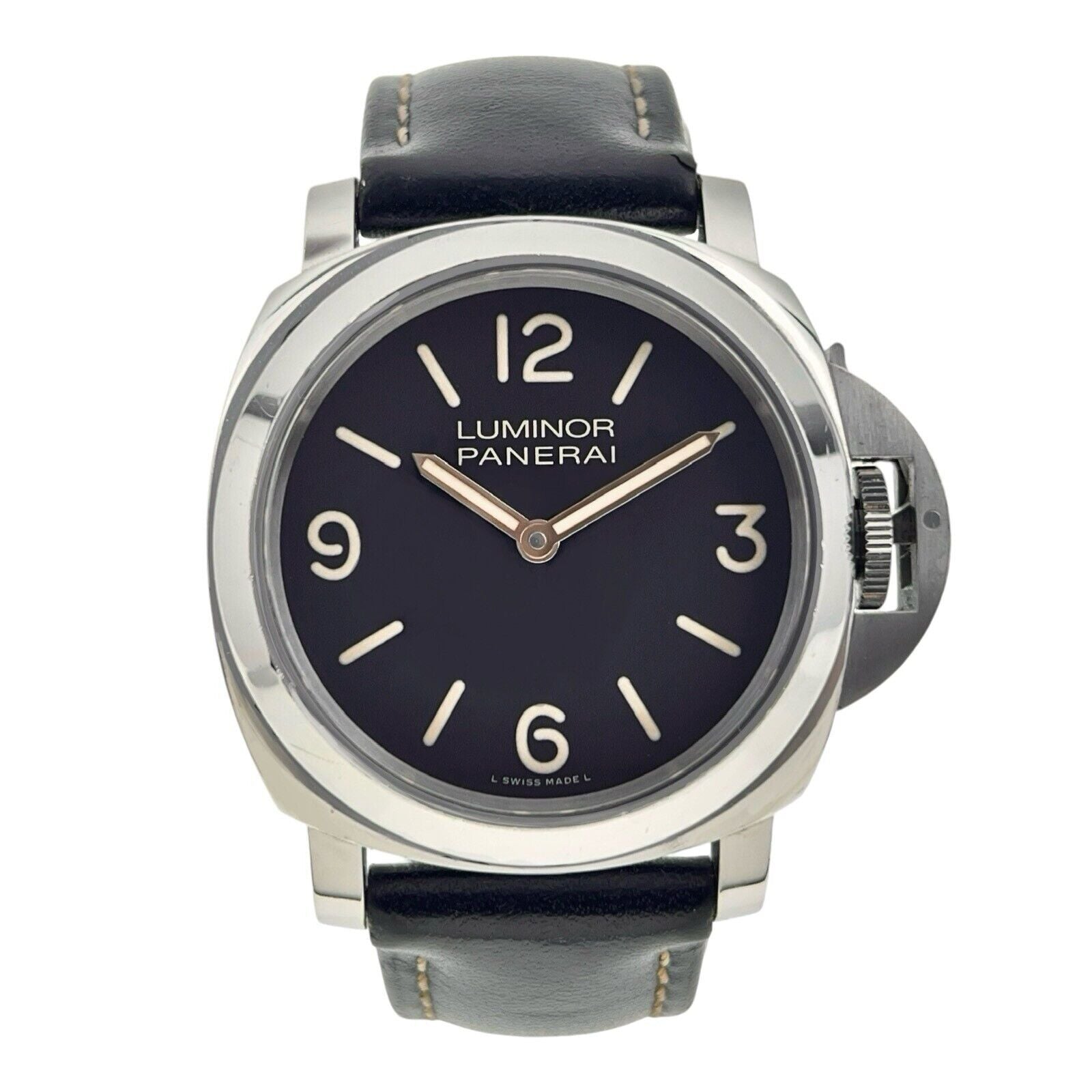 Panerai Luminor Base Stainless Steel 44mm Manual Wind Men’s Watch PAM00390