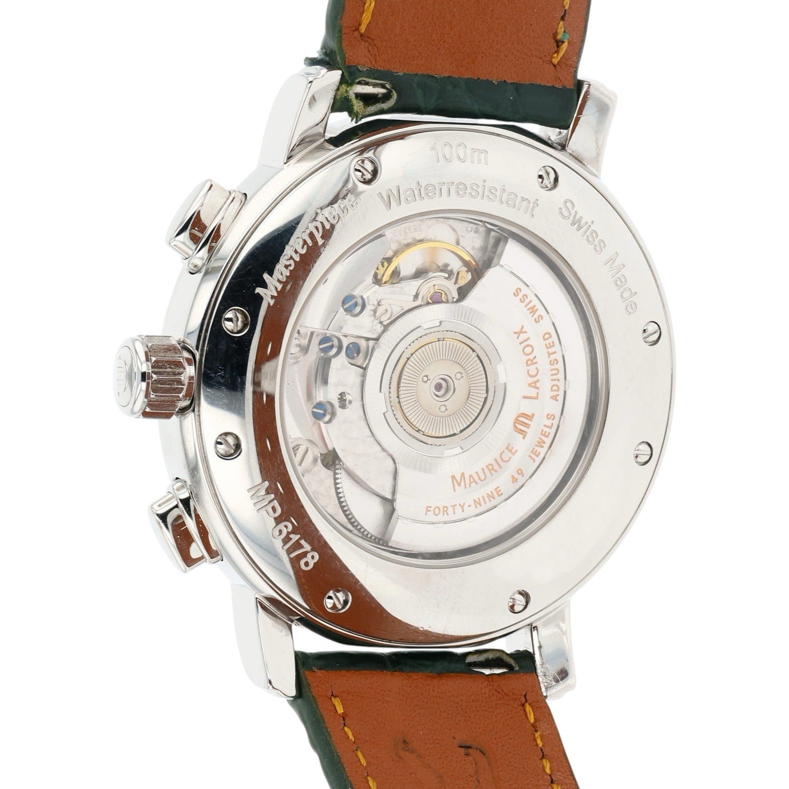 Maurice Lacroix Stainless Steel Silver Dial 42mm Automatic Men’s Watch MP6178