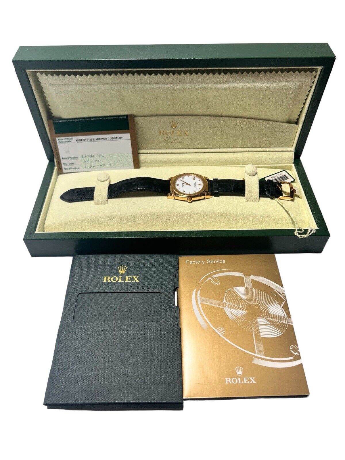 Rolex Cellini 18k Rose Gold 36mm Manual Wind Men’s Watch 5330/5 - Box/Papers