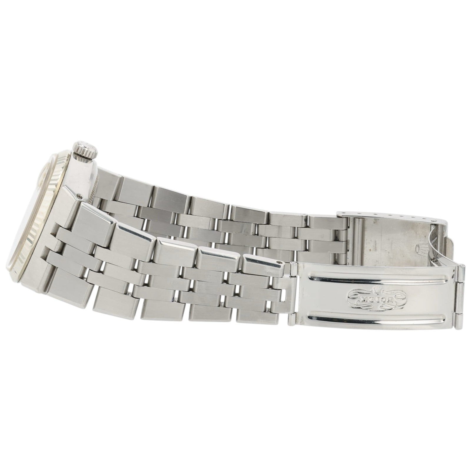 Rolex Datejust Stainless Steel Silver Dial 36mm Quartz Men’s Watch 17014