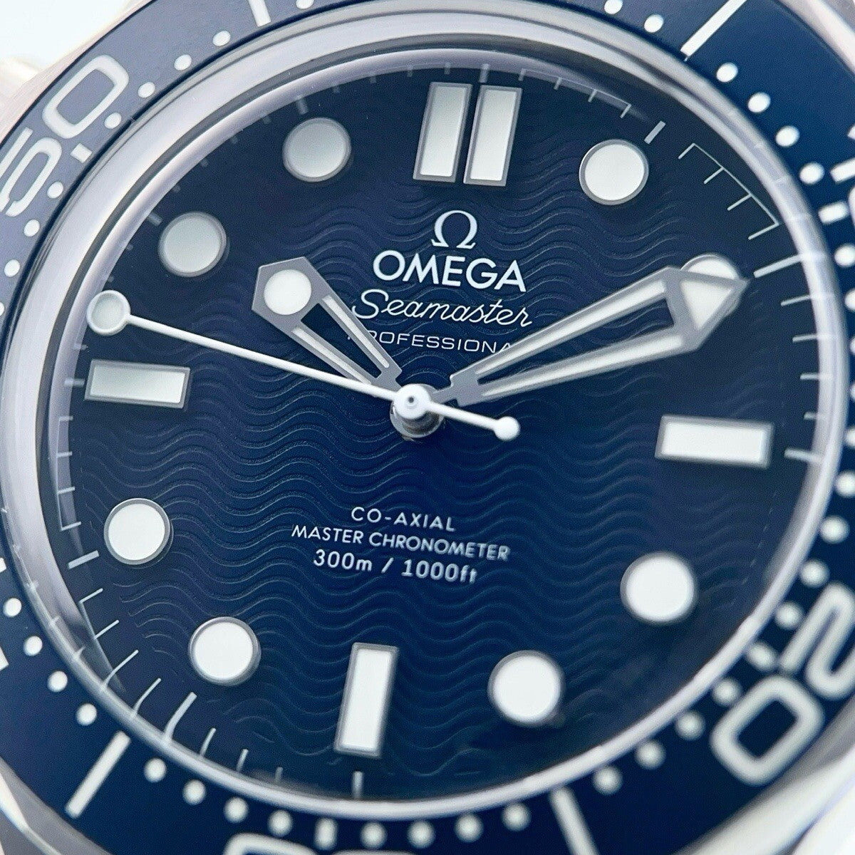 Omega Seamaster Diver 300M James Bond 60th Anniversary Blue Dial 42mm