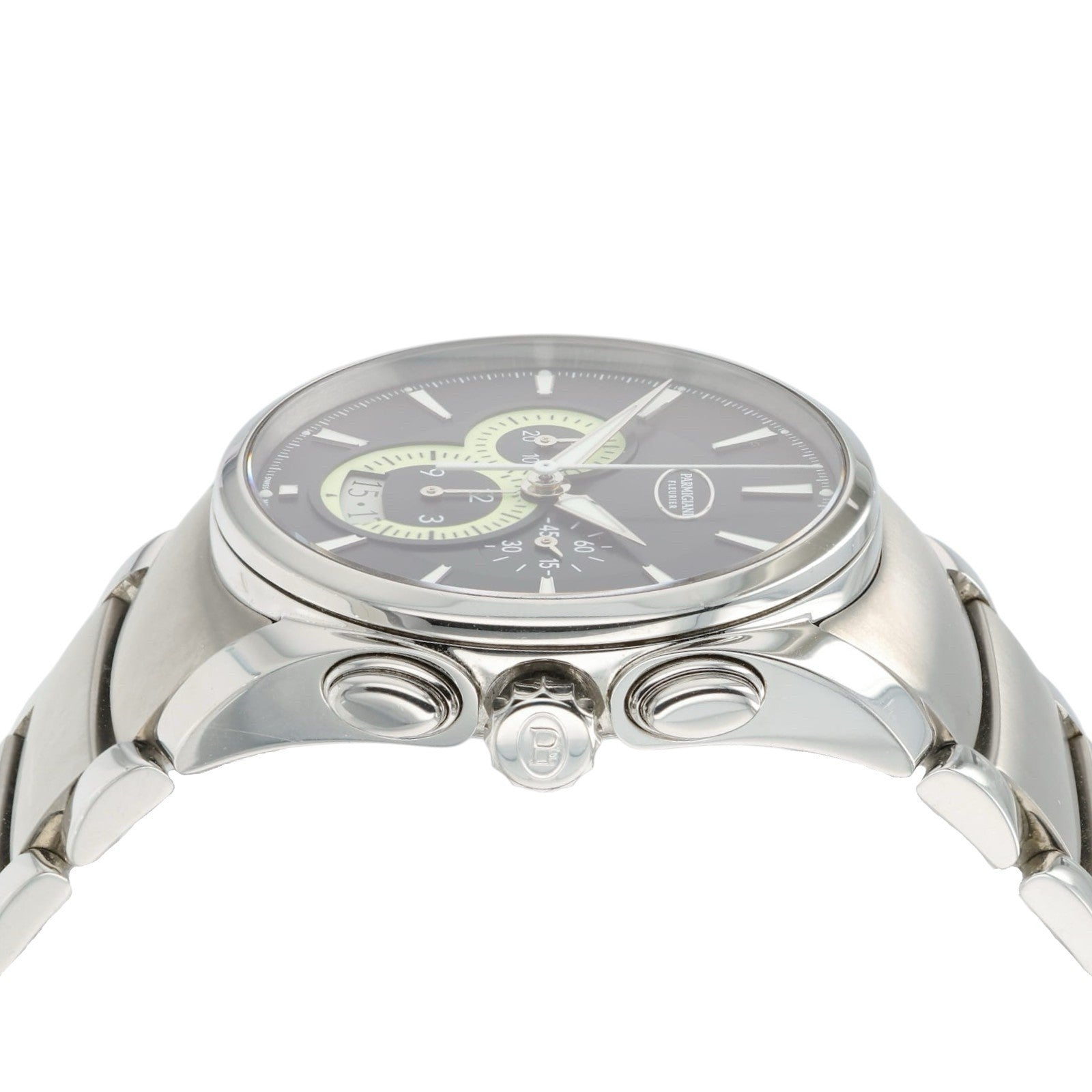 Parmigiana Fleurier Tonda Black Dial Steel 40mm Automatic Men’s Watch PFC274