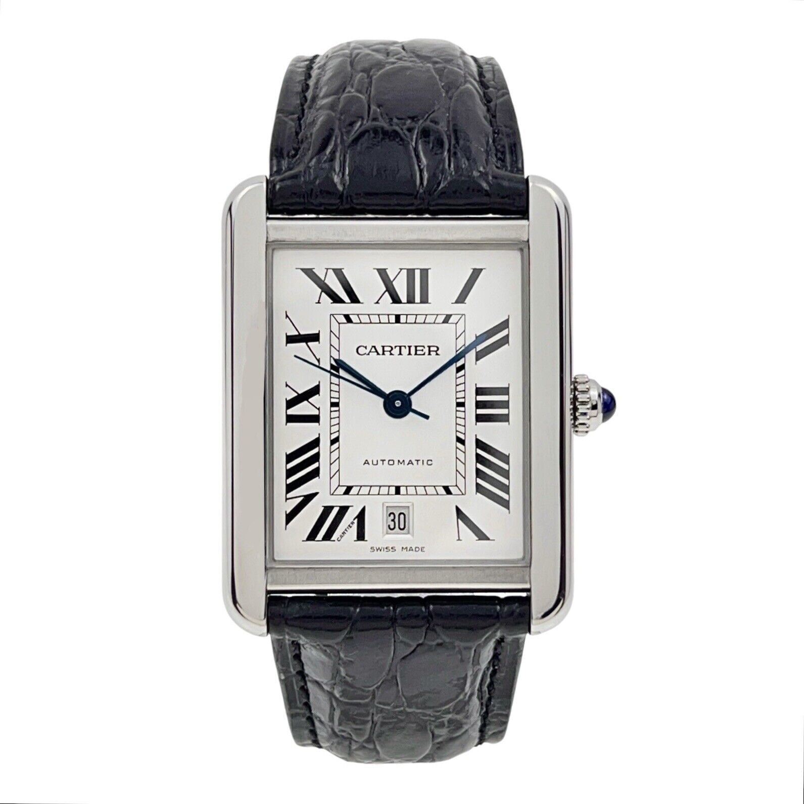 Cartier Tank Solo XL Stainless Steel 31mm Automatic Men’s Watch W5200027