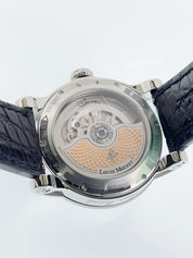 NEW Louis Moinet Super Moon Steel Silver Dial 45mm Automatic Men's Watch