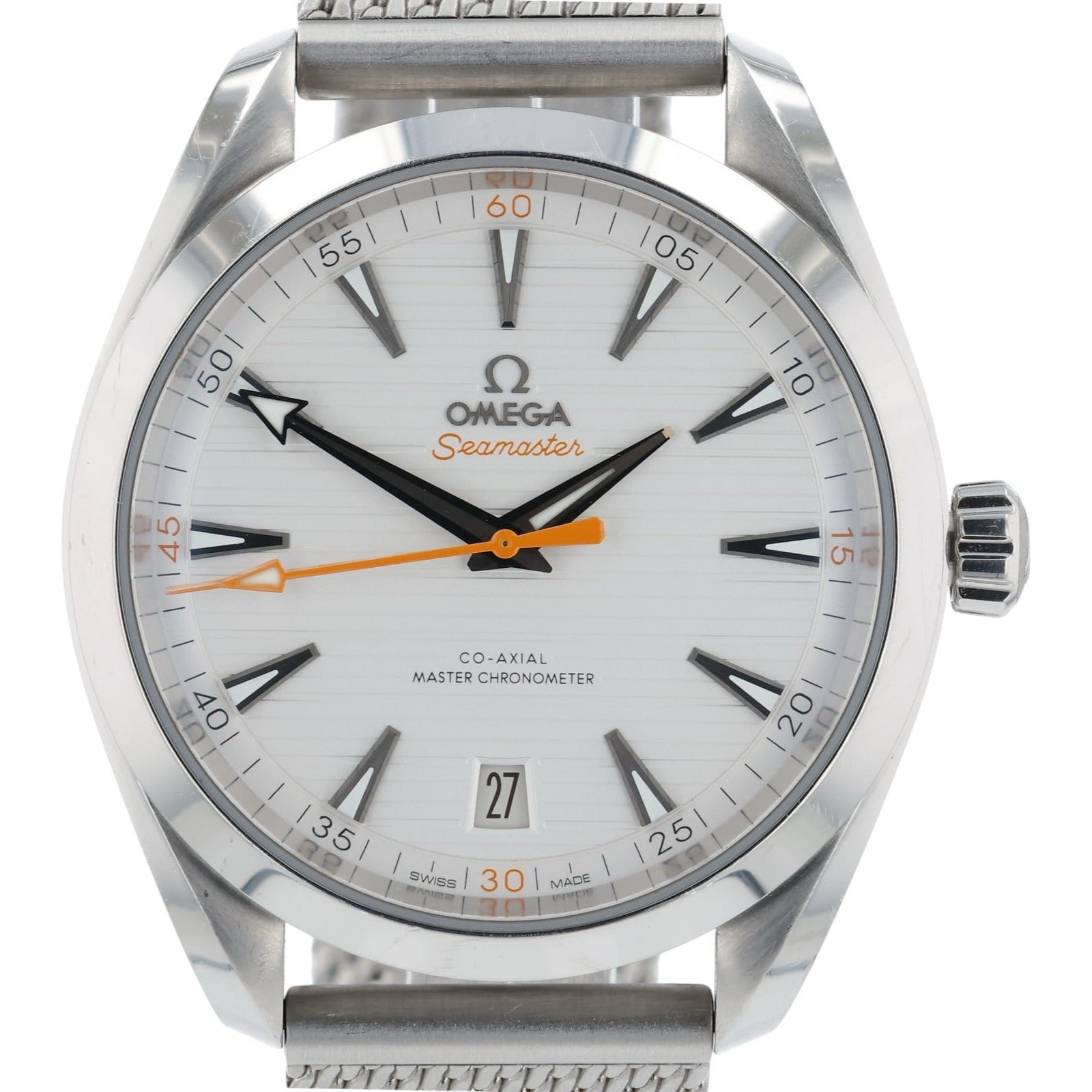 Omega Seamaster Aqua Terra Steel Silver Dial 41mm Automatic 220.12.41.21.02.003