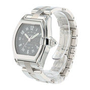 Cartier Roadster Black Dial Men's Stainless Steel Automatic Watch 2510