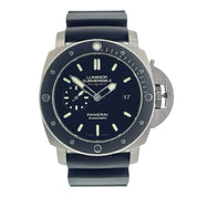 Panerai Luminor Submersible Titanium Black Dial 47mm Automatic Mens PAM00389