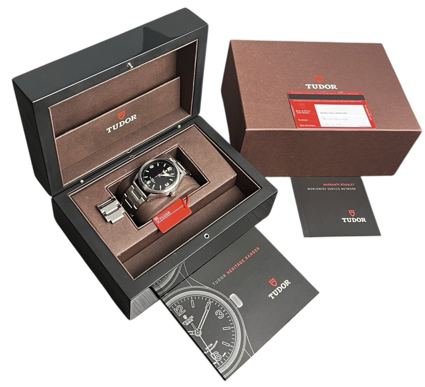 Tudor Heritage Ranger Black Dial Stainless Steel 41mm Automatic Mens Watch