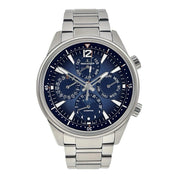 Jaeger-LeCoultre Polaris Perpetual Calendar Blue Dial Steel Bracelet Watch 42mm