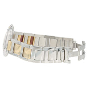 Cartier Ballon Blue Silver Dial 18k Yellow Gold & Steel 42mm Automatic W69009Z3